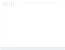 Tablet Screenshot of dlhcorp.com